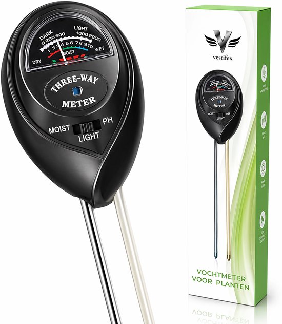 Vestifex vochtmeter met PH Meter – zwart<span class='yasr-stars-title-average lazy'><div
class='yasr-stars-title yasr-rater-stars'
id=yasr-overall-rating-rater-346a007a05701
data-rating=5
data-rater-starsize=16></div></span>