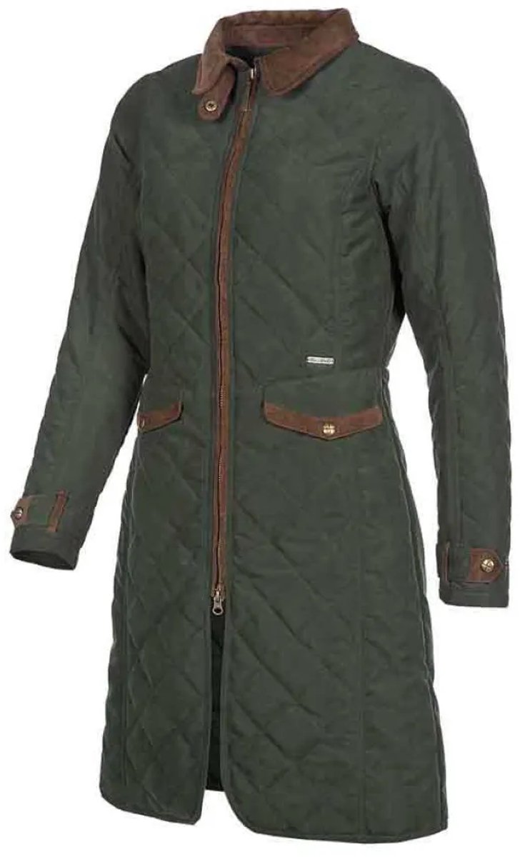 Baleno Audrey Fashionable Quilted Jas Vrouw Groen
