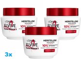 L’Oréal Paris Elseve Elvive Total Repair 5 Masque Capillaire – 3 x 300 ml – Pour Cheveux Abîmés – Masque Réparateur