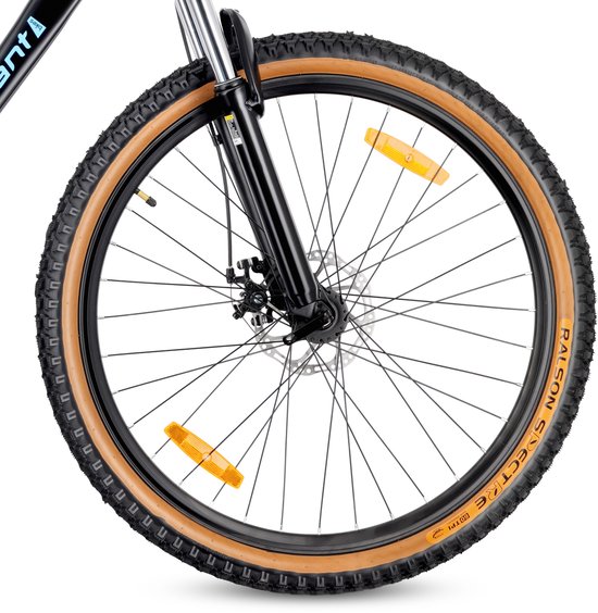 VERDANT SHRED Mountainbike 27.5", MTB-fiets voor dames en heren, fiets 27.5 inch - aluminium frame, schijfremmen, 21 versnellingen - Zwart van Verdant — afbeelding 3