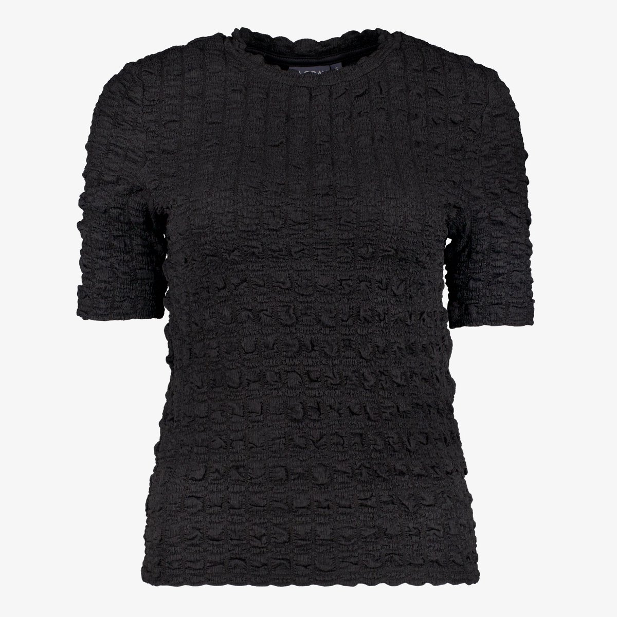 TwoDay dames structuur top zwart - Maat S