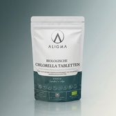 Aligma Chlorella Tabletten Biologisch 500x 500mg - 100% Pure Chlorella Alg