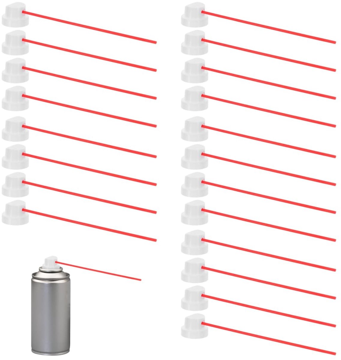 Aerosol Can Valve met Extra Lange Tip Extension en Spray Nozzle, Accessoires voor Spuitbus