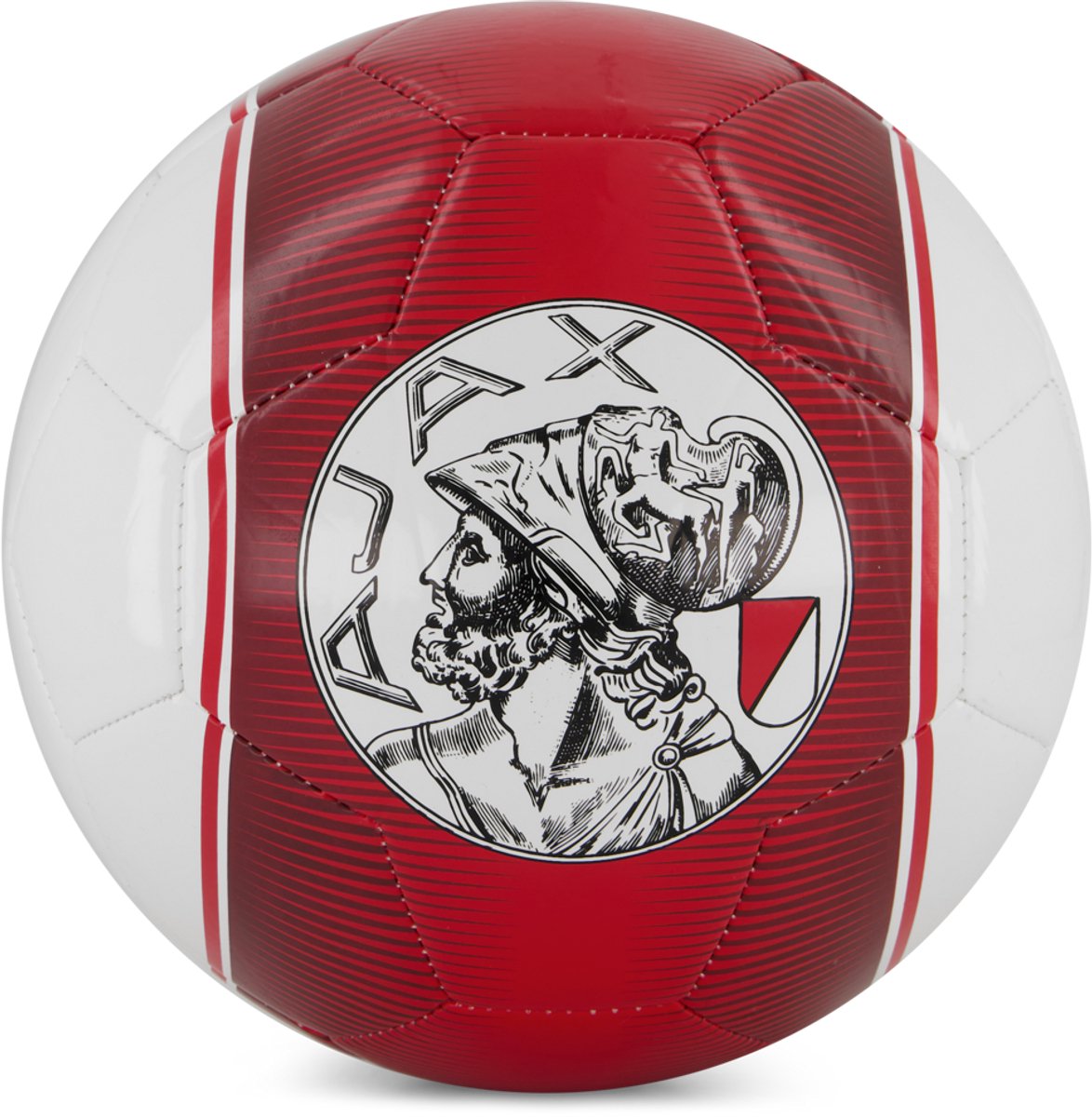 Ajax-bal wit/rood/wit