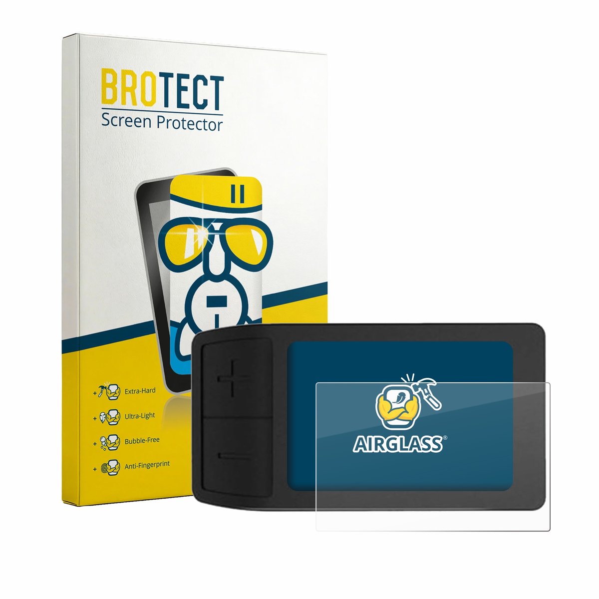 Screenprotector voor Gdfnmogo Bike Computer Beschermglas transparant