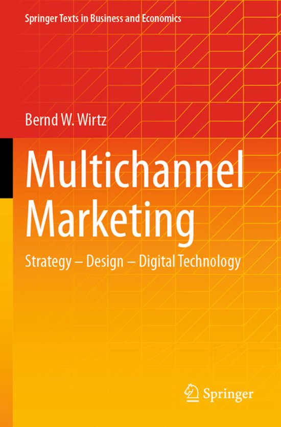 Springer Texts in Business and Economics- Multichannel Marke ... - cover