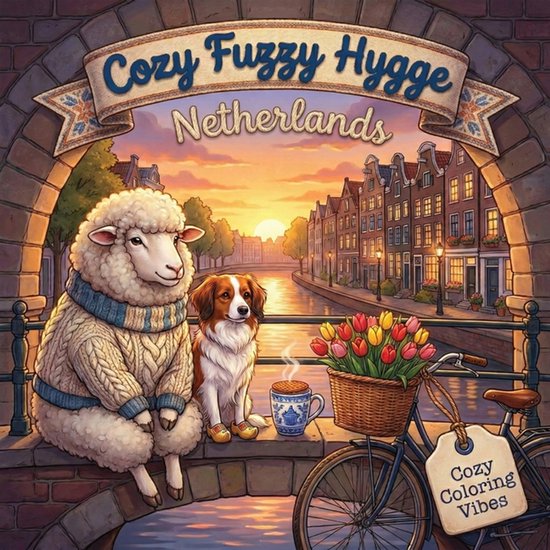 Cozy Fuzzy Hygge World Travel for Stress Relief- Cozy Fuzzy  ... - cover
