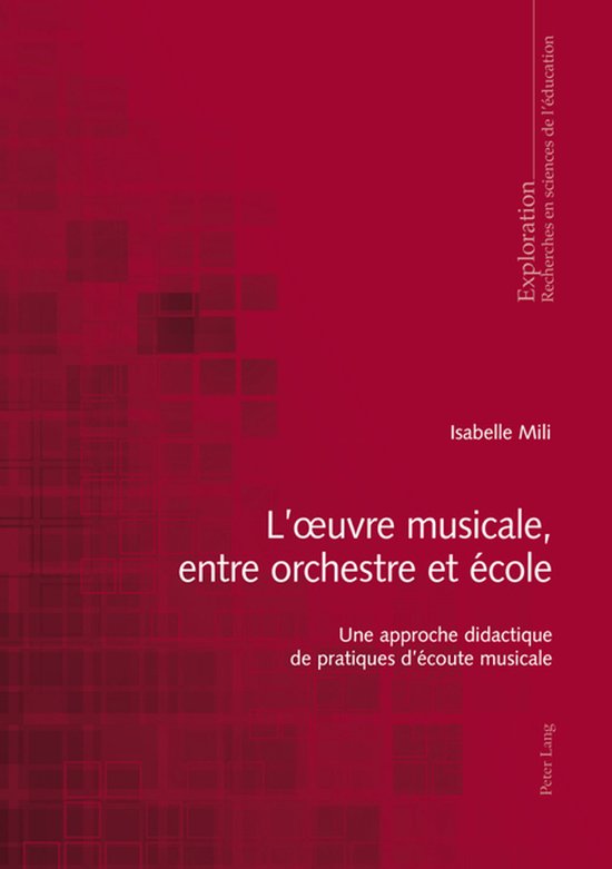 Exploration 162 - L’œuvre musicale, entre orchestre et é ... - cover