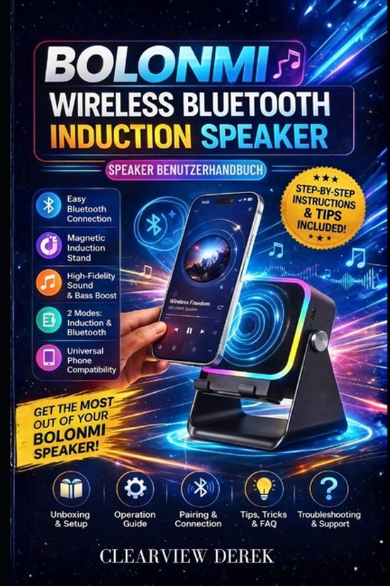 Bolonmi Wireless Bluetooth Induction Speaker Benutzerhandbuc ... - cover