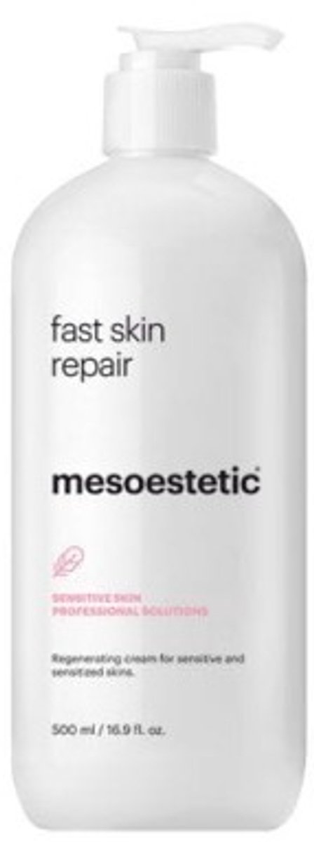 Mesoestetic Fast Skin Repair 500ml – Herstellende Crème – Huidherstel na Behandeling – Gevoelige Huid
