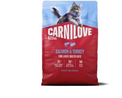 CARNILOVE ACTIVE - Cat - Salmon & Turkey for Adult Large Breeds 2 kg