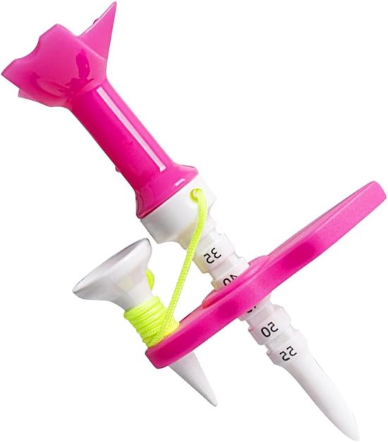 EGoods - In hoogte verstelbaar golf tee voor buitentraining - 83 mm lang - stabiliseert golfballen - vermindert wrijving — afbeelding 2