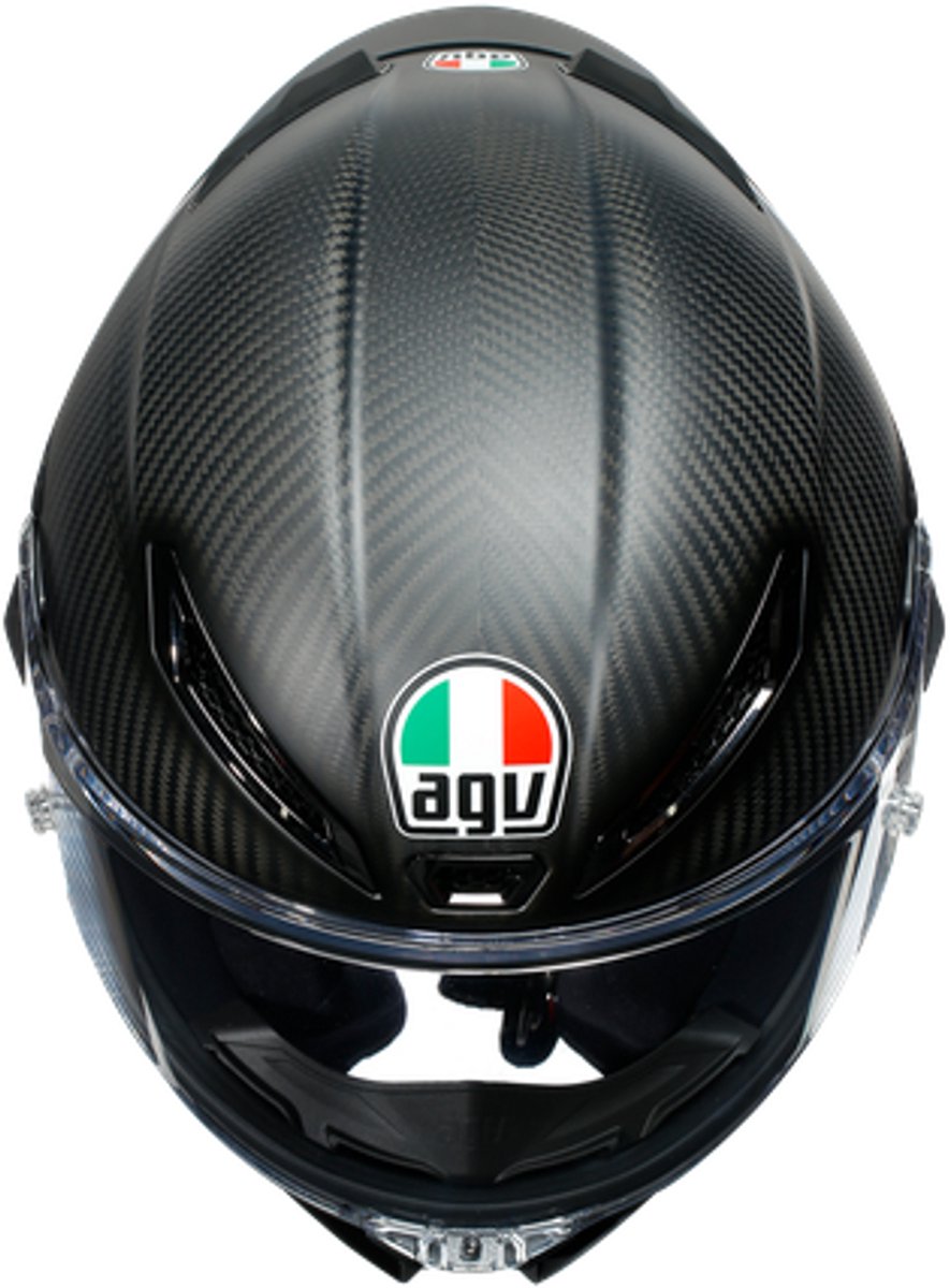 AGV Pista GP RR E2206 DOT MPLK Mono Mat Carbon 008 Integraalhelm - Maat M - Integraal helm - Scooter helm - Motorhelm - AGV Pista GP RR E2206 DOT MPLK Mono Mat Carbon 008 Integraalhelm - Maat M - Scooterhelmen mannen en vrouwen. – foto 4