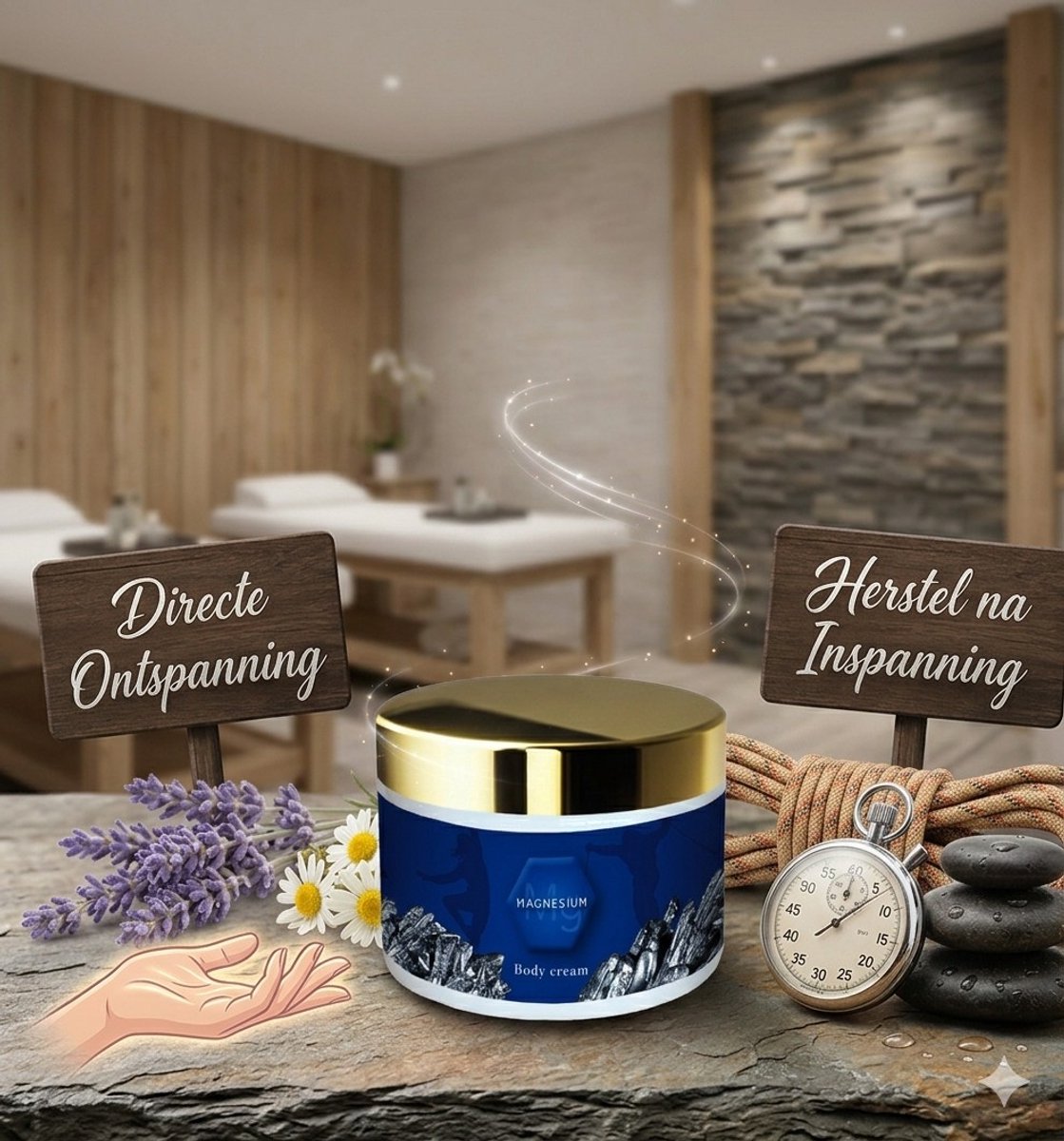 MedSense Magnesium Body Cream 250g – verzorging, ontspanning