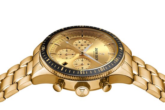 Jacob Zech horloge Milano - Heren polshorloge - Stalen band - Z13