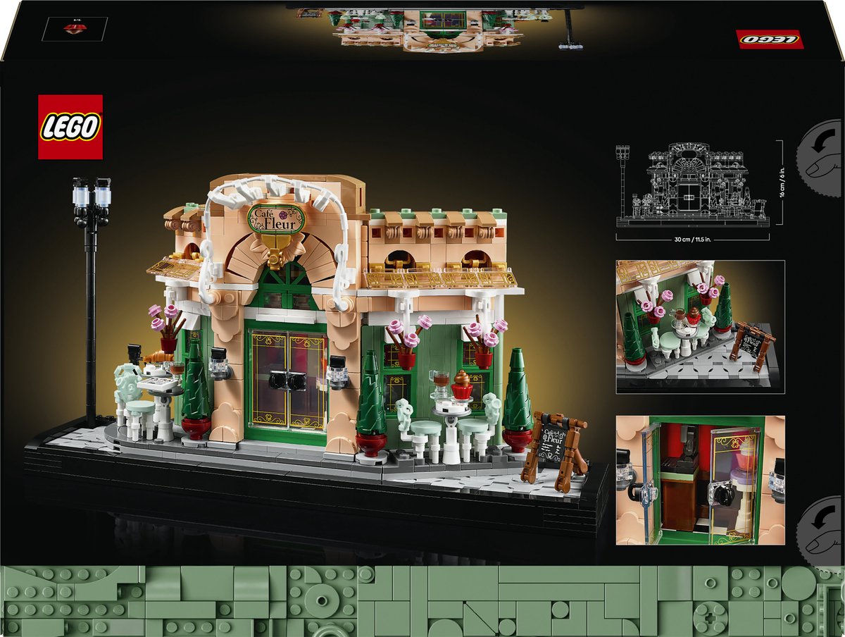 LEGO® Icons Frans café - Parijse decoratie - 10362 — afbeelding 16