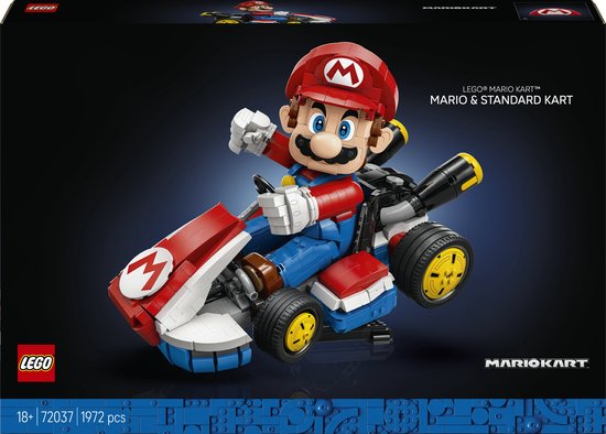 Super Mario™: Mario Kart™ – Mario en Standaardkart - 72037