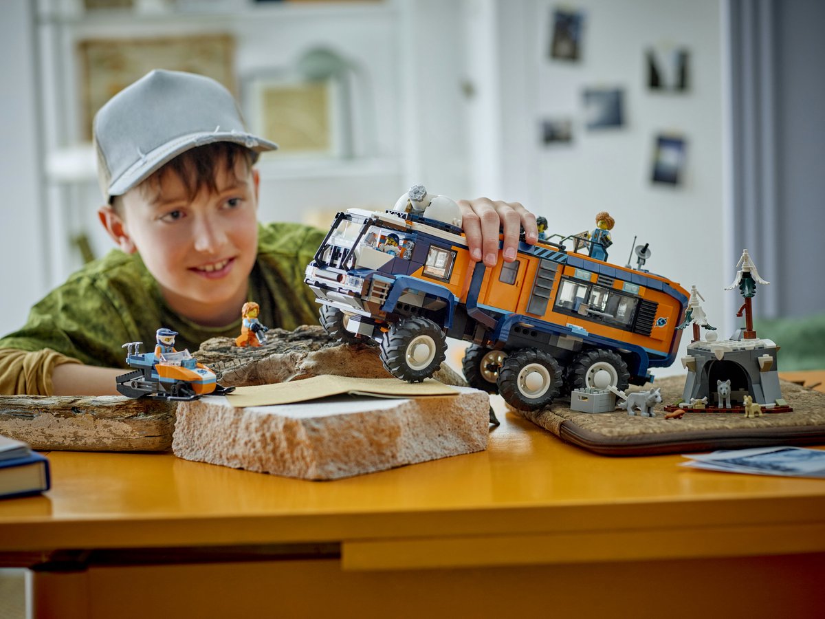LEGO® City Laboratoriumtruck op de Noordpool Bouwset - 60471 — afbeelding 7