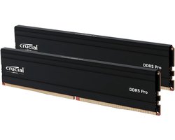 CRUCIAL DDR5 PRO RAM-geheugen - 128 GB-kit (2 x 64 GB) - 5600 MT/s - CL46