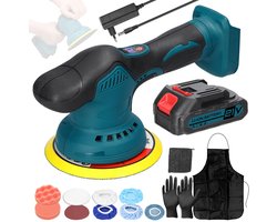 Polijstmachine - Poetsmachine Auto - Polijstschijven - Poliermachine - lader & Accessoires