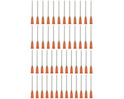 Dosing Needles met Blunt Tip - 3.5 cm - 100 Stuks - 15 g - Industriële Vloeistof Dispensernaald met Luer Lock voor Vloeibare Inkt Vullen
