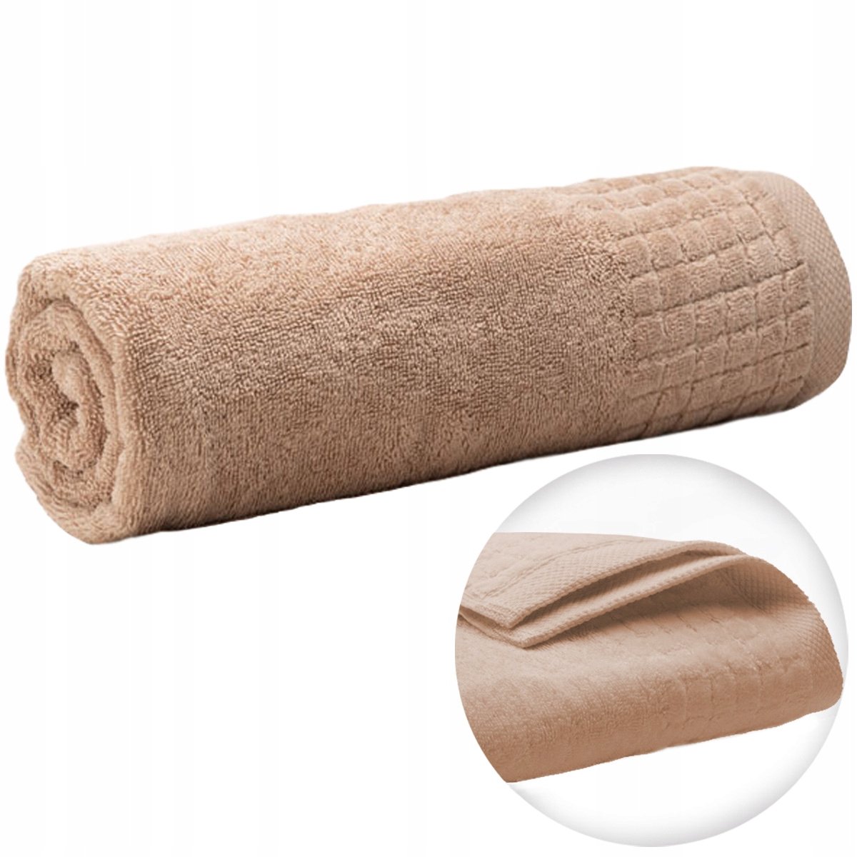 DrBED Serie - Grote Frottee Badhanddoek - 70x140 cm - Bevat Bawełna - Mięsisty en Chłonny