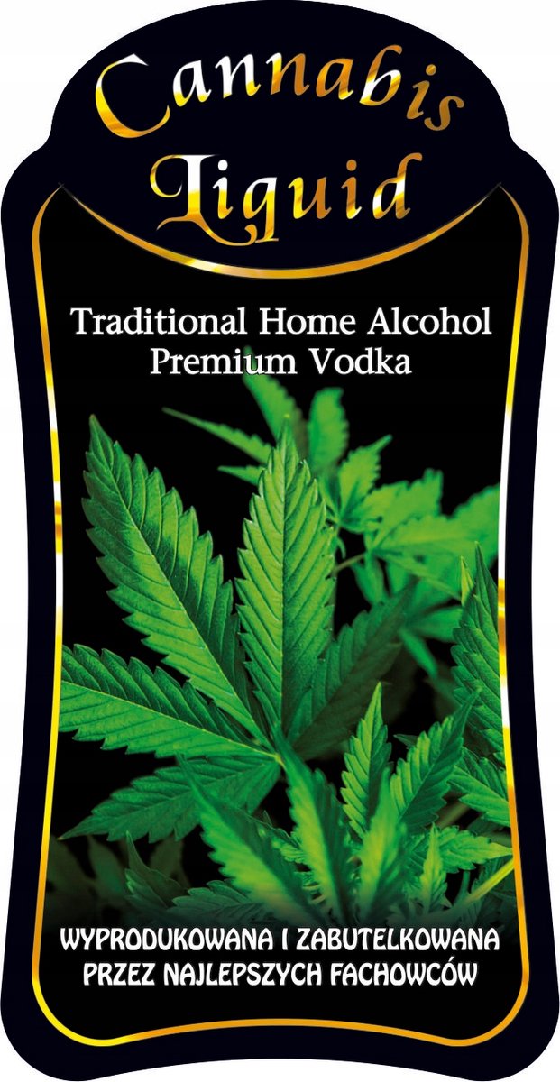 Bimberek - Decoratieve Fles - Cannabis Liquide - 500ml - Verzamelitem