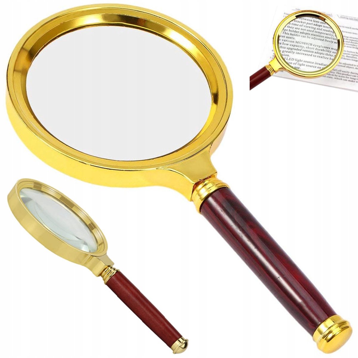 VERK GROUP - Klassieke Handloup - 80mm - Elegant - Gouden Kleur