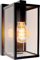 EGLO Budrone Noir, Transparent Adapté à une utilisation à l'intérieur Adapté à une utilisation extérieure E27 40 W