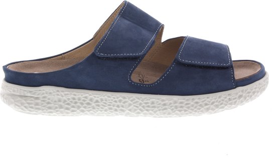 Hartjes 122.1221/20 - Volwassenen Dames slippers - Kleur: Blauw - Maat: 39