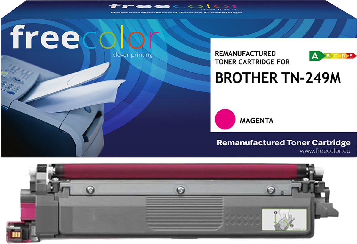 BROTHER TN-249M - toner FREECOLOR - HC- Magenta 4000p
