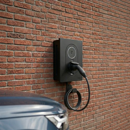Zaptec Go - Laadpaal - 22 kW - Eco-stand - Zwart - Socket - Thuislader