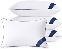 Kussens Set - Slaapkussens Zacht - Comfortabel Slapen - Snelle Veerkracht - 4 Stuks - Wit