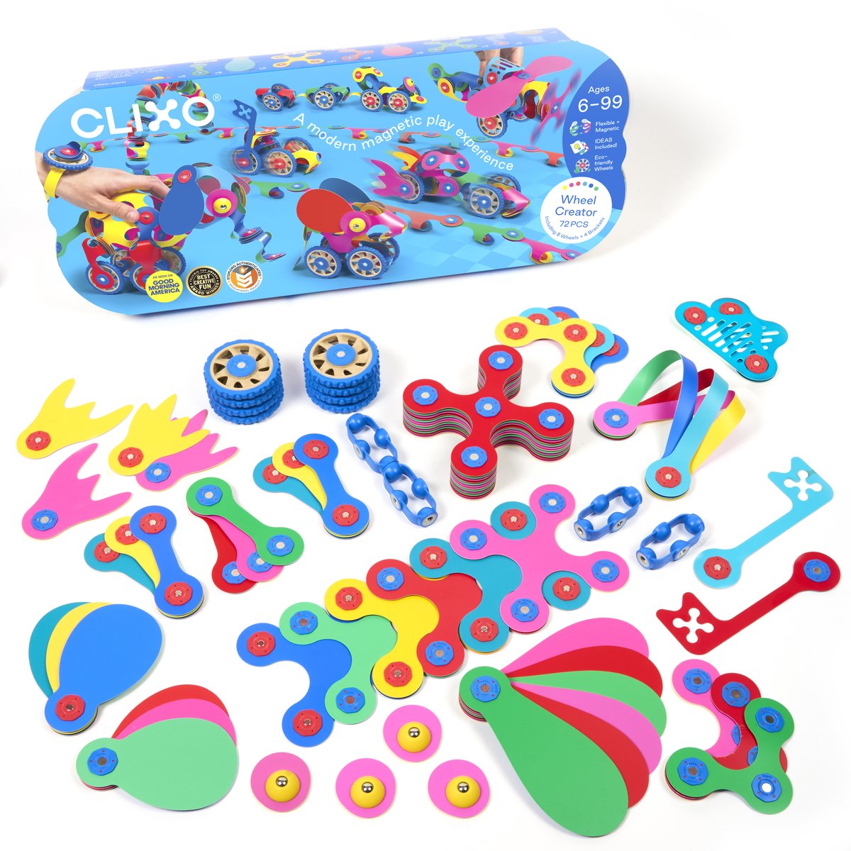 Clixo | Wheel Creator Pack | Set van 72
