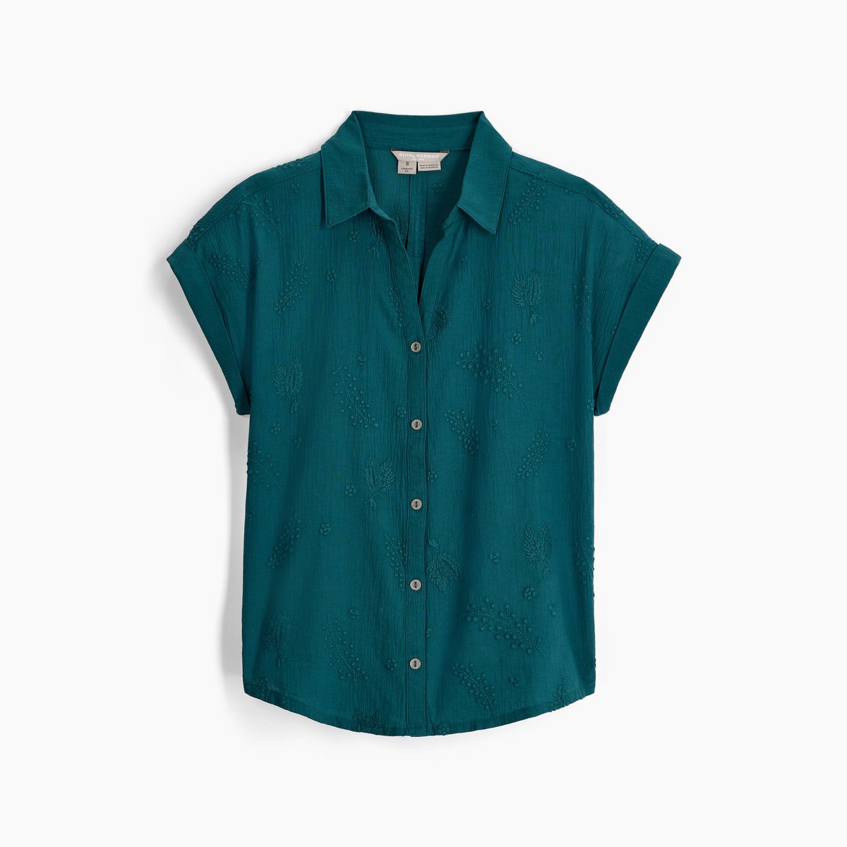 Royal Robbins Oasis S/S Outdoorblouse Dames Balsam