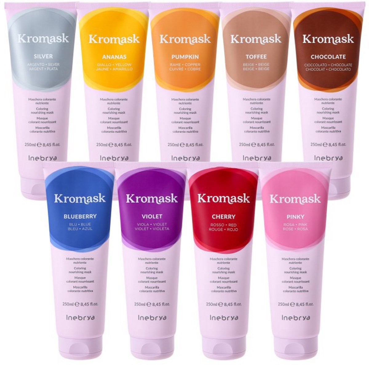 Inebrya Kromask Nourishing Color Mask Honey 250 ml