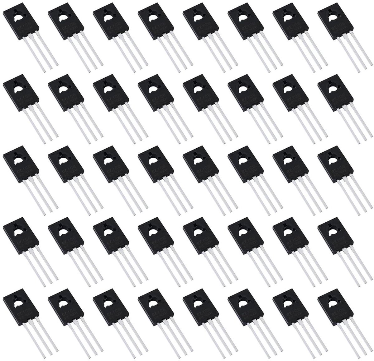 Transistor NPN - Elektronische Component - Audio Versterking - Hoge Prestaties - 40 stuks - Niet van toepassing
