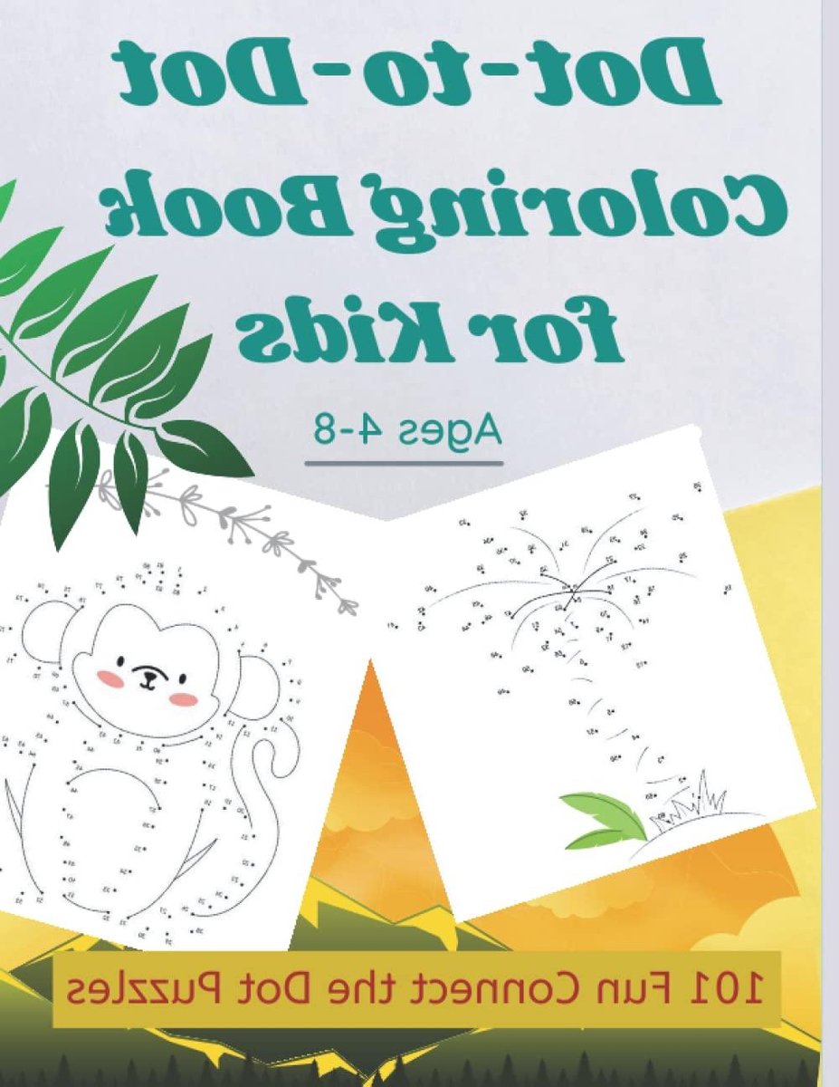 Kleurboek Puzzels - Dot-to-Dot Boek - Kinderen Leren - 101 Puzzels - 21.59 x 27.94 cm - Niet gespecificeerd