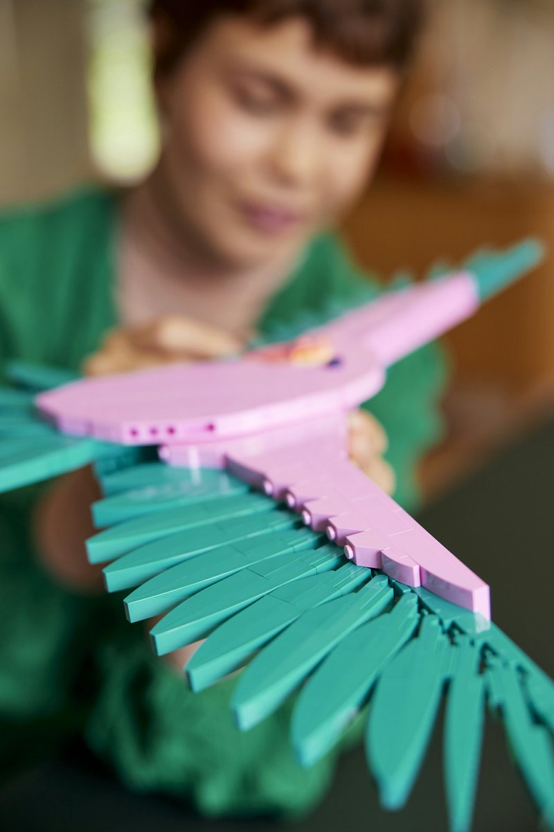 LEGO Art De Faunacollectie Kleurrijke papegaaien - 31211 — afbeelding 5