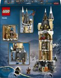 LEGO Harry Potter L'aile aux hiboux de Poudlard 76430. Modèle avec tours, arches, personnages et hiboux.