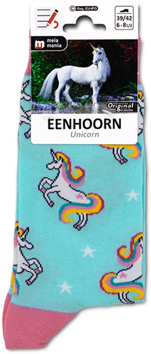MM Sokken Eenhoorn maat 35/38