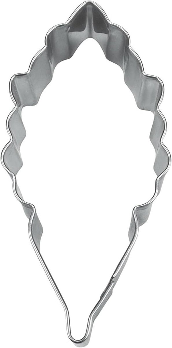 Koekjessnijder - Uitsteekvorm - Koekjes Bakken - Roestvrij Staal - 10 cm - Zilver
