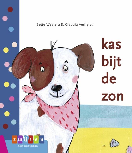 Leren lezen AVI start - kas bijt de zon - cover