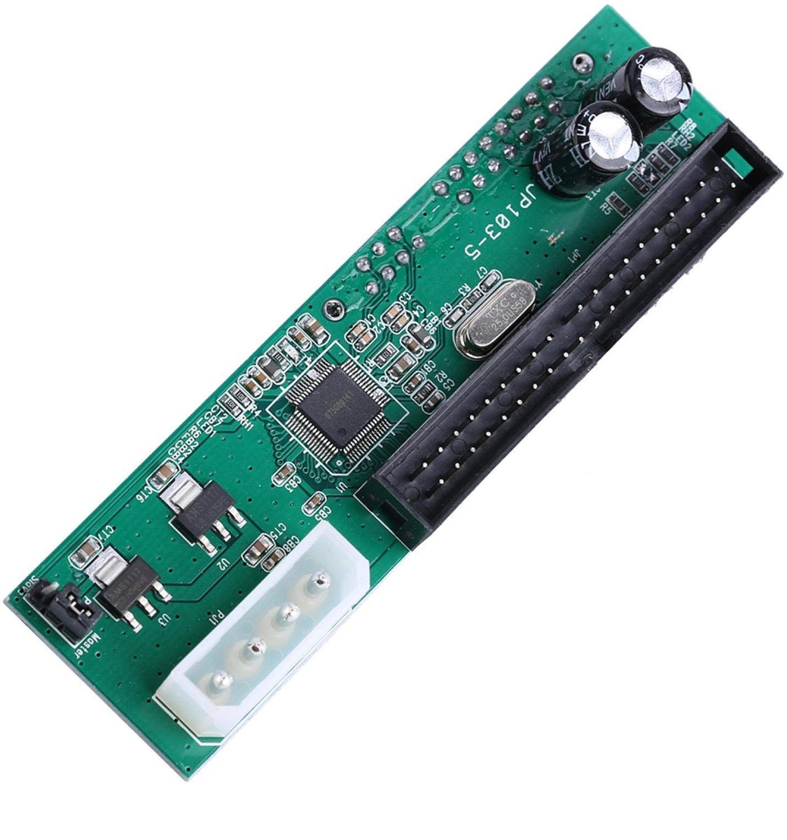 Store_9 - Adapter naar SATA - Ondersteunt 100/133 - Groen - Voor HDD en DVD - 40 Pin aansluiting