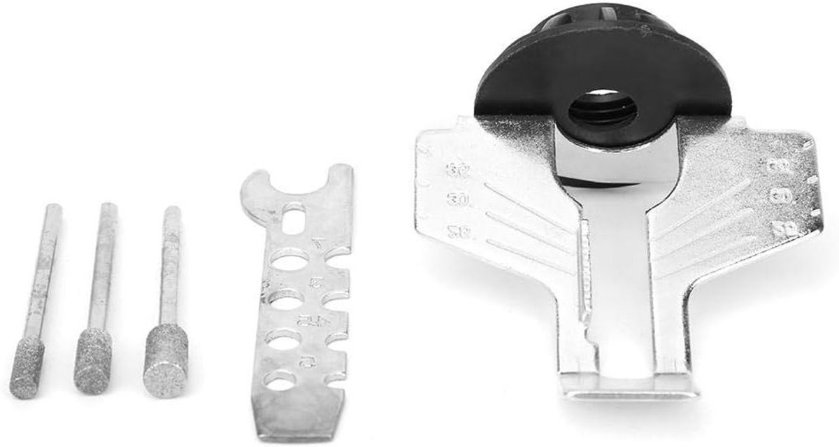 Accessoires voor slijpen en polijsten van motorzagen en kettingzagen - Ideaal voor professioneel gebruik, slijpgereedschap en onderhoud.