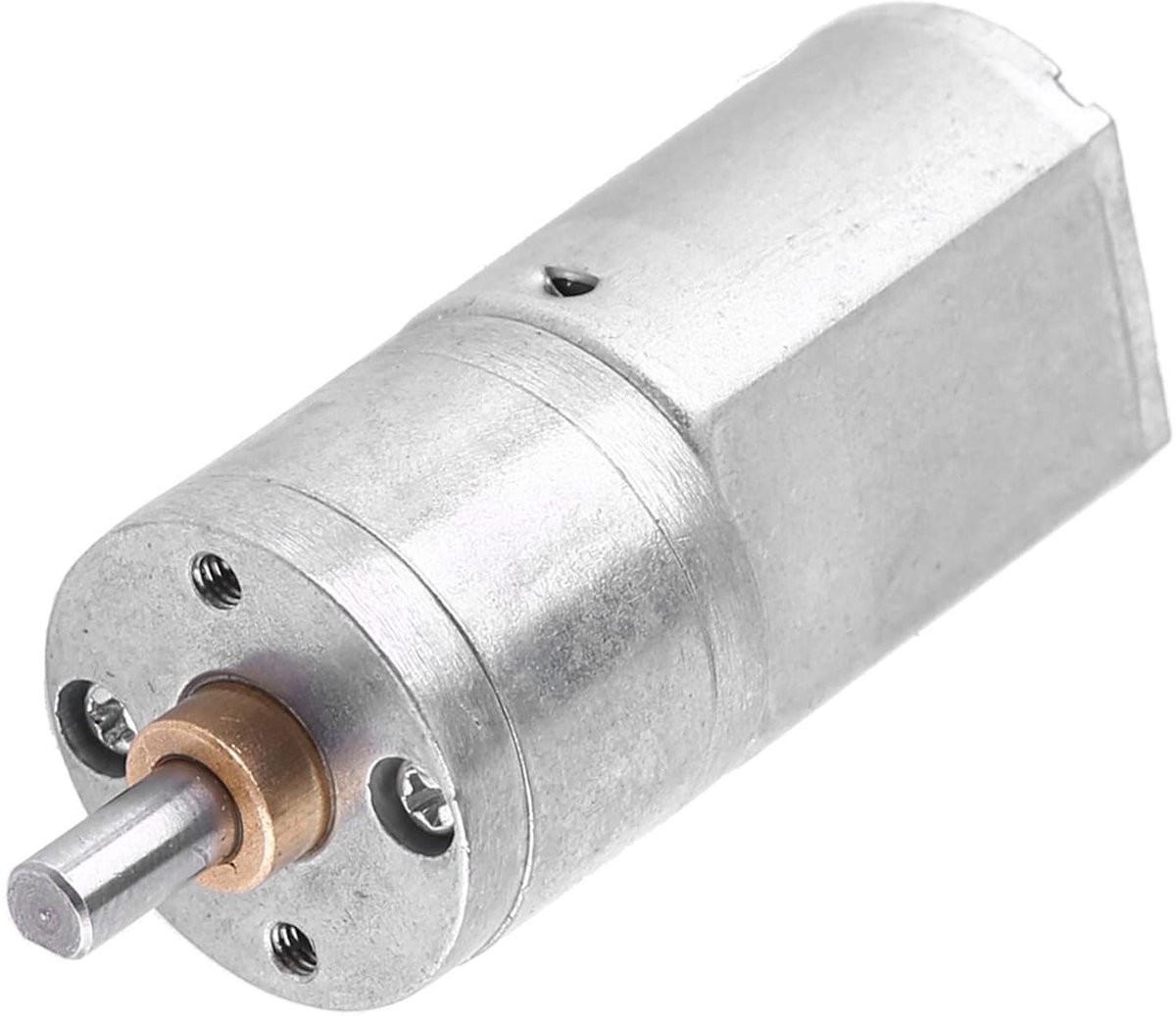 Krachtige 12V DC Motor met Hoge Koppel voor DIY Projecten en Modelbouw (15rpm, Gear Motor)
