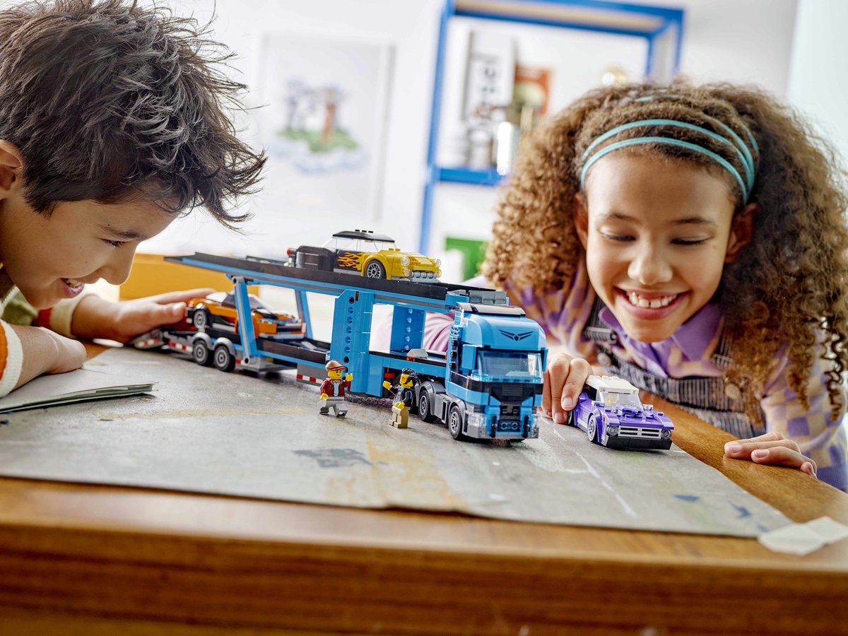 LEGO City Transportvoertuig met sportauto's 60408 — afbeelding 2