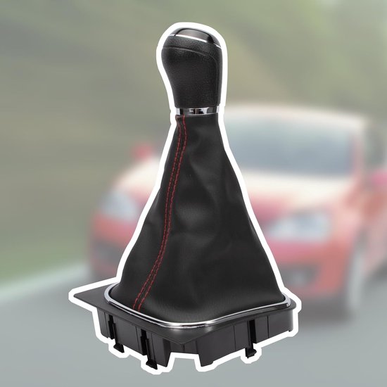 Versnellingspook Set - Schakelpook Frame - Auto Interieur - 6 Versnellingen - 18 cm Diepte - Zwart — afbeelding 3