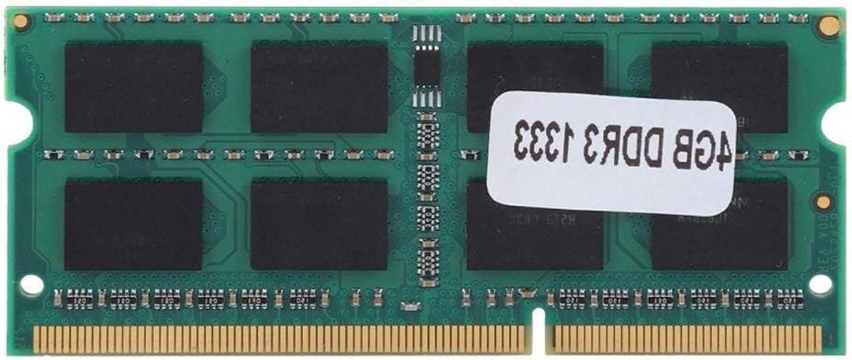 DDR3 Geheugenmodule - RAM Kaart Laptop - Snelle Dataoverdracht - Plug and Play - 4 GB - Groen