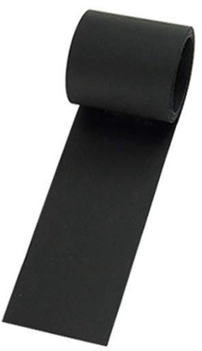 PVC Reparatie Patch - Watersport Reparatiekit - Opblaasbare Boot Herstellen - Waterdicht Zonder Lijm - 50 x 1000 mm - Zwart
